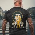 Victor Jara -Enceremos ヴィンテージ風 メンズTシャツ バックプリント 高齢者への贈り物