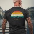 Vintage Retrotyle City Turkeykyline Cityscape Istanbul 長袖tシャツ メンズTシャツ バックプリント 高齢者への贈り物