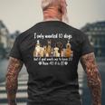 I Wanted Only Wanted 10 Dogs But If God Want Me Have 20 Then 40 メンズTシャツ バックプリント 高齢者への贈り物