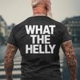What Helly グラフィックtシャツ What Apparel メンズTシャツ バックプリント 高齢者への贈り物