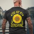 You Are Myunshine ひまわり メンズTシャツ バックプリント 高齢者への贈り物