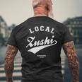 Zushi Local 逗子市ローカル 故郷 メンズTシャツ バックプリント 高齢者への贈り物