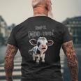 かわいい ホルスタイン 牛 の 赤ちゃん – Keep It Mooving メンズTシャツ バックプリント 高齢者への贈り物