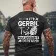 それは君には理解できないだろうスナネズミのことだ メンズTシャツ バックプリント 高齢者への贈り物