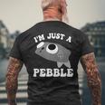 アイム・ジャスト・ア・ペブル・ダンディーズ・ワールド メンズTシャツ バックプリント 高齢者への贈り物