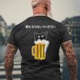アルコールを飲まないでください 猫 お酒 ビール好き メンズTシャツ バックプリント 高齢者への贈り物