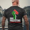 イスラエル人民の自由なパレスチナの職業 メンズTシャツ バックプリント 高齢者への贈り物