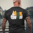 カワイイ かわいい 寿司 コーギー コーギー好き メンズTシャツ バックプリント 高齢者への贈り物