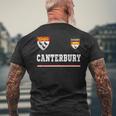 カンタベリースポーツサッカージャージ フラッグ フットボール メンズTシャツ バックプリント 高齢者への贈り物