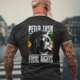 キム・ゴットレイブ・ウォーカーによるピーター・トッシュの平等な権利写真 メンズTシャツ バックプリント 高齢者への贈り物