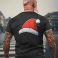 クリスマス サンタハット ママ サンタハット 大人用 サンタ帽子 クリスマス メンズTシャツ バックプリント 高齢者への贈り物