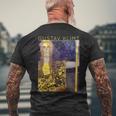 グスタフ・クリムト パラス・アテネ アーティスト向け 長袖tシャツ メンズTシャツ バックプリント 高齢者への贈り物