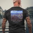 グランドキャニオン国立公園、アリゾナ州カラフルシーニックtシャツ メンズTシャツ バックプリント 高齢者への贈り物