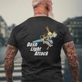 グランブルーファンタジーヴァーサス -ライジング- Dash Light Attack シャルロッテ メンズTシャツ バックプリント 高齢者への贈り物