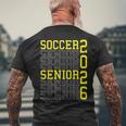 サッカー シニア ナイトサッカー シニア 2026 卒業 24 メンズTシャツ バックプリント 高齢者への贈り物