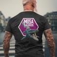 ジュラシック・ワールド Mosasaurus Data メンズTシャツ バックプリント 高齢者への贈り物