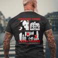ストレンジャー・シングス 80年代 クラシック ホラー クリール ハウス アーバンレジェンド メンズTシャツ バックプリント 高齢者への贈り物