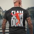 スラムダンク バスケットボール メンズTシャツ バックプリント 高齢者への贈り物