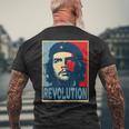 チェゲバラレボリューション ホープスタイル メンズTシャツ バックプリント 高齢者への贈り物