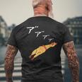チキンおもちゃ ニワトリ 鶏 おもしろ ギャグ 服 メンズTシャツ バックプリント 高齢者への贈り物