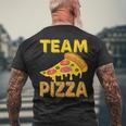 チームピザ メンズTシャツ バックプリント 高齢者への贈り物
