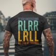 ドラマー Rlrr Lrll パラディドル ドラム ドラム レトロ ヴィンテージ メンズTシャツ バックプリント 高齢者への贈り物