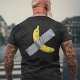 バナナダクトテープ メンズTシャツ バックプリント 高齢者への贈り物
