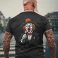 ピエロ ハロウィンコスチューム 不気味なカーニバル ピエロコスチューム メンズTシャツ バックプリント 高齢者への贈り物