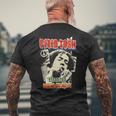 ピーター・トッシュが欲しかったドレッドまたはアライブ写真 リー・ジャッフェ作 メンズTシャツ バックプリント 高齢者への贈り物