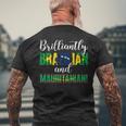 ブラジルとモーリタニアの混合国籍が見事に 長袖tシャツ メンズTシャツ バックプリント 高齢者への贈り物