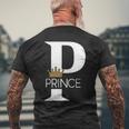 プリンスコンセプション メンズTシャツ バックプリント 高齢者への贈り物