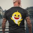 ベイビーシャーク・ハロー・サメもぞく・プレゼント・キッズ・メンズ・ウーマンズ メンズTシャツ バックプリント 高齢者への贈り物