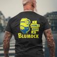 ミニオン I Don't Give A Blumock メンズTシャツ バックプリント 高齢者への贈り物
