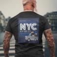 ミニオン New York City メンズTシャツ バックプリント 高齢者への贈り物