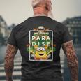 ミニオン Welcome To Para Disetom メンズTシャツ バックプリント 高齢者への贈り物