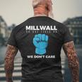 ミルウォール-誰も私たちを好きではない メンズTシャツ バックプリント 高齢者への贈り物
