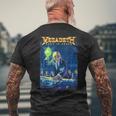 メガデス-ラスト・イン・ピース メンズTシャツ バックプリント 高齢者への贈り物