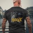 モンクジャズ 知恵 ピアニスト ミュージシャン メンズTシャツ バックプリント 高齢者への贈り物