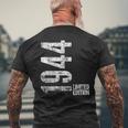 ヴィンテージ 1944 限定版 81歳 81歳の誕生日 メンズTシャツ バックプリント 高齢者への贈り物