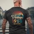 ヴィンテージ 1955 リミテッド・エディション サンセット 70Th Birthday メンズTシャツ バックプリント 高齢者への贈り物