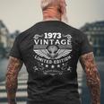 ヴィンテージ 1973 メンズ 限定版 Bday 1973 Birthday メンズTシャツ バックプリント 高齢者への贈り物