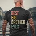 史上最高の兄貴 メンズTシャツ バックプリント 高齢者への贈り物