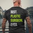 史上最高の形成外科医 メンズTシャツ バックプリント 高齢者への贈り物