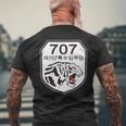 朝鮮特殊部隊 第707軍 朝鮮戦争 メンズTシャツ バックプリント 高齢者への贈り物