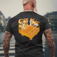 柴犬 将棋 イヌ 面白いtシャツ おもしろ 面白い 服 グッズ ネタ ウケ狙い メンズ 棋士 おもしろグッズ メンズTシャツ バックプリント 高齢者への贈り物