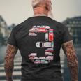 楽しい救急車 3歳の誕生日パーティー 男の子 3歳服 メンズTシャツ バックプリント 高齢者への贈り物