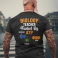 生物学教師 Fueled By Atp 面白い教師 生物学者ギフト メンズTシャツ バックプリント 高齢者への贈り物