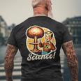 科学 核 原爆 爆発 レトロ 面白い 言葉 メンズTシャツ バックプリント 高齢者への贈り物