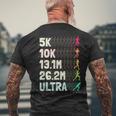 究極のウルトラマラソンランナーランニングスポーツランナーランニング メンズTシャツ バックプリント 高齢者への贈り物