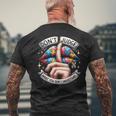 自閉症啓発唇を理解していないことを判断しないでください メンズTシャツ バックプリント 高齢者への贈り物